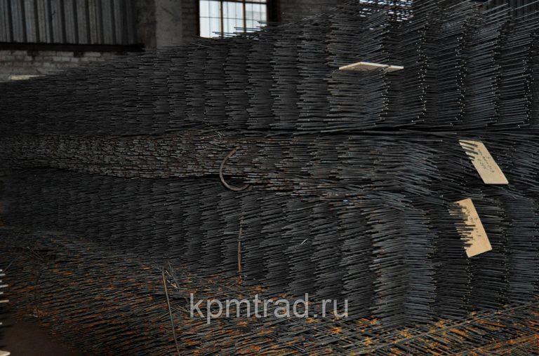 Сетка стальная 100х100х3 мм в картах