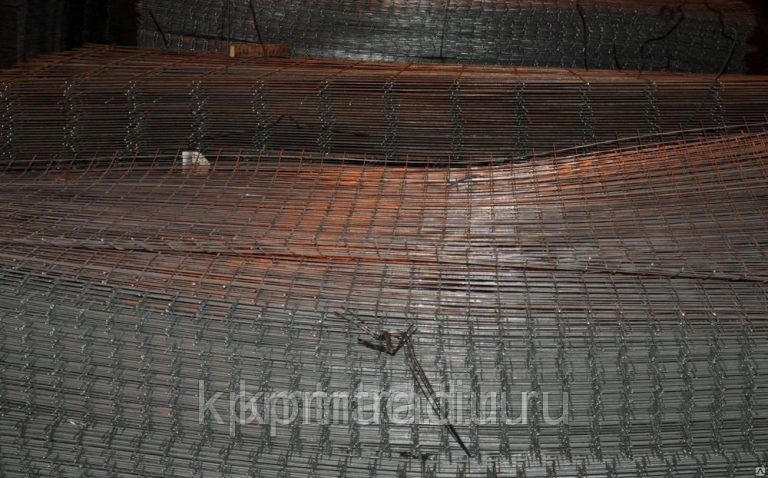 Сетка стальная 200х200х5 мм в картах