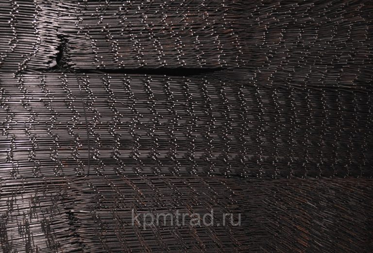 Сетка стальная 100х100х3 мм в картах