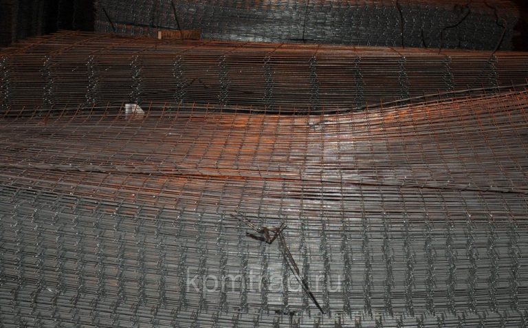 Сетка стальная 150х150х6 мм в картах