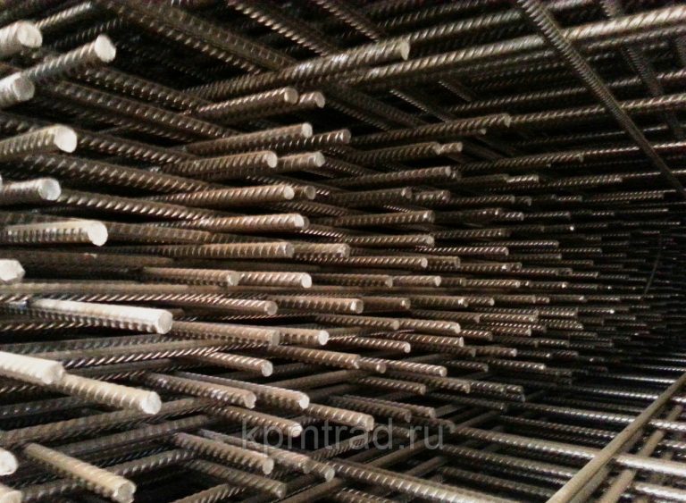 Сетка арматурная 50х50х4 мм в картах