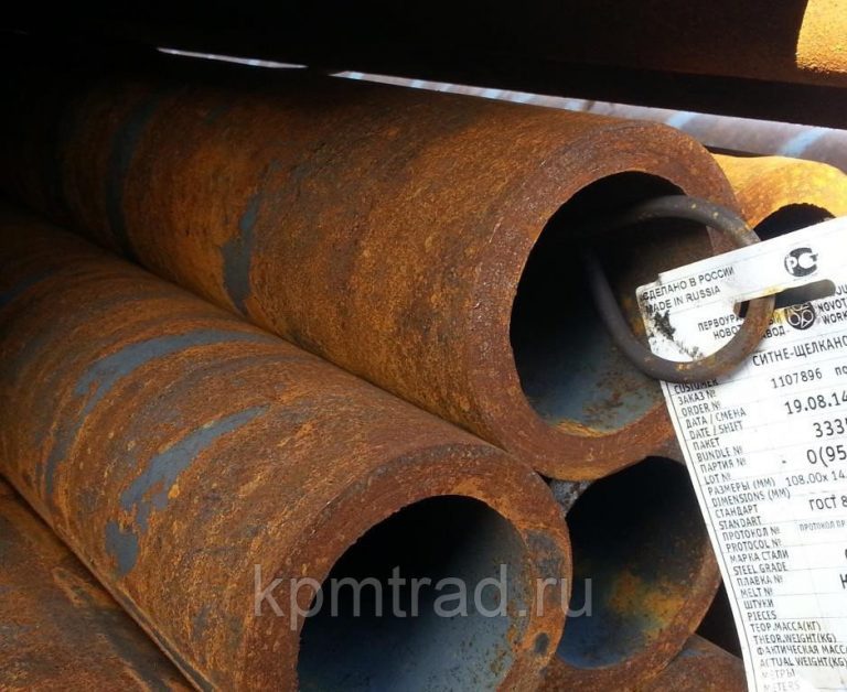 Труба бесшовная 108х14 мм ГОСТ 8732-78 ст. 20