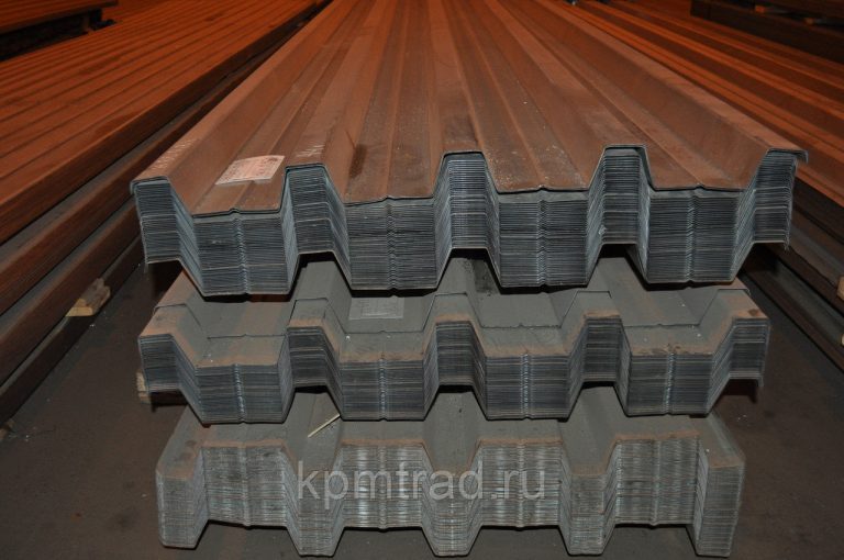 Профнастил профлист оцинкованный С10х1100х0.5 мм для забора и крыши