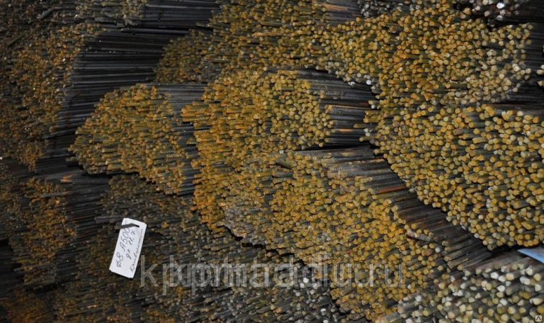 Арматура 8 мм А500С, 35ГС, 25Г2С рифленая А3